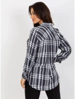 Blúzka D70039Z11082A tmavo šedá