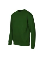 Unisex mikina Crew (fľaškovo zelená)