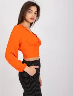 Blúzka DHJ BZ 15672.40 oranžová