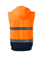 Bunda HV Guard 4 v 1 unisex fluorescenčná oranžová