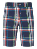 Pánske bermudy 500791 B91 modré a červené kockované - Jockey Pánske bermudy 500791 B91 modré a červené kockované - Jockey