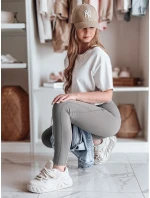 Dámske športové legíny FITTATO tmavo šedé FashionStreet UY2609 Dámske športové legíny FITTATO tmavo šedé FashionStreet UY2609