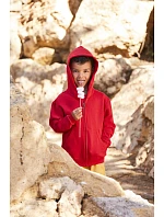 Fruit of the Loom Classic Kids Sweat Jacket Detská mikina s kapucňou 16.2045 čierna Fruit of the Loom Classic Kids Sweat Jacket Detská mikina s kapucňou 16.2045 čierna