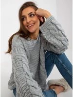 Jumper LC SW 8044.06X sivý