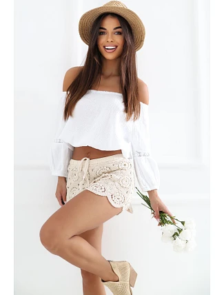 Šortky model 228160 Taliansko Moda