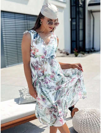 ROSALIE šaty biele FashionStreet EY2527
