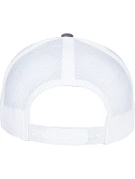 Flexfit 6506 5-panelová retro trucker čiapka 55.6506 sivá/biela Flexfit 6506 5-panelová retro trucker čiapka 55.6506 sivá/biela