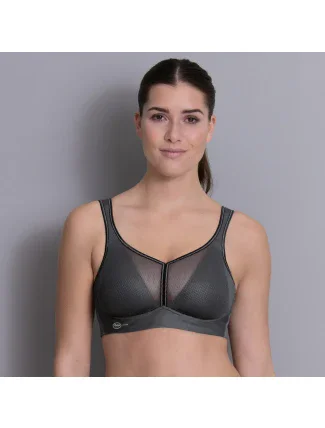 air Control športová podprsenka DeltaPad 5544 antracitová - Active