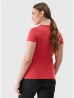 Dámske tenké tričko 4F - červené