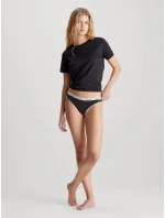 Dámske tangá 000QD5043E UB1 black- Calvin Klein