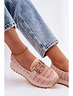 Slip On tenisky se zlatým detailem GOE TT2N4081 růžové