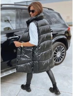 Dámska prešívaná vesta MARIEL čierna FashionStreet TY3017