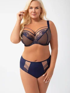 Dámske nohavičky Gorsenia K 497 Paradise Tmavomodré