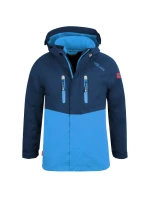 TrollKids Detská bunda Bryggen 3v1 Bunda do dažďa s kapucňou Blue (418-110)