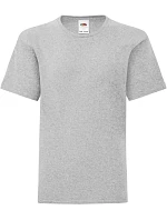 Fruit of the Loom Kids Iconic 150 T Detské tričko 16.1023 melírovaná šedá