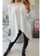 Oversize blúzka biela