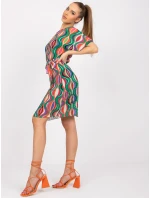 Dámske šaty-DHJ-SK-9651.51-zelené Dámske šaty-DHJ-SK-9651.51-zelené