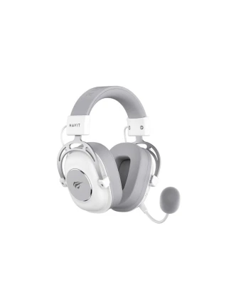 Herné slúchadlá Havit 2.4G H2002YG bielo-sivé Herné slúchadlá Havit 2.4G H2002YG bielo-sivé
