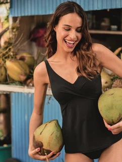 Style Maily Top tankiny - vrchný diel 8880-1 black - RosaFaia