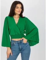 Blúzka DHJ BZ 16503.30x zelená