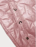 S'West Dámsky top bez rukávov s rebrovaným lemom ružový (B8240-81) S'West Dámsky top bez rukávov s rebrovaným lemom ružový (B8240-81)