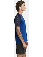 Craft Teamwear Squad Go Contrast Jersey M Pánske kontrastné športové tričko 82.2725 jasne červená/express Craft Teamwear Squad Go Contrast Jersey M Pánske kontrastné športové tričko 82.2725 jasne červená/express