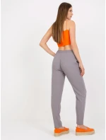 Nohavice D73761M61869L šedé