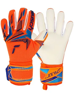 Reusch Attrakt Freegel Advance Junior Brankárske rukavice Orange 5672035 2290