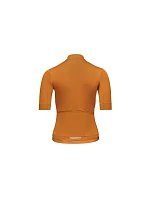 Cyklistické tričko POC W's Thermal Lite Jersey, hnedé