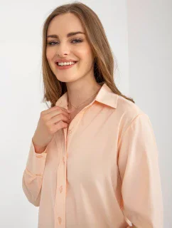 Košeľa LK KS 508148.12P broskyňa