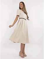 Dámske šaty MI SK A2328.41 beige - FPrice