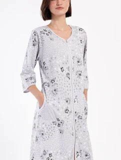 Dámske domáce šaty s trojštvrťovými rukávmi Matylda