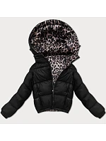Dámska obojstranná krátka bunda Minority black camouflage (M6-6001-1) Dámska obojstranná krátka bunda Minority black camouflage (M6-6001-1)