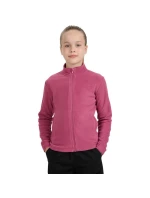 Dievčenský fleece 4F F346 tmavo fialový 4FJWAW25TFLEF346 50S