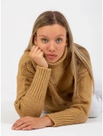 Dámsky sveter LC SW 3019 ťavia