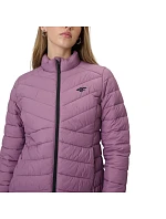Dámska bunda 4F F0855 fialová 4FWSS26TDJAF0855 51S