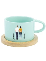 Personalizovaný keramický hrnček „MAKRONKA“ s párom Personalizovaný keramický hrnček „MAKRONKA“ s párom