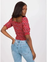Blúzka RO BZ 2516 13.11 červená - FPrice