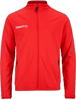 Craft Teamwear Evolve 2.0 Full Zip Jacket Jr. Detská tréningová bunda 82.4763 jasne červená Craft Teamwear Evolve 2.0 Full Zip Jacket Jr. Detská tréningová bunda 82.4763 jasne červená