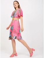 Šaty DHJ SK 15817.32 ružová