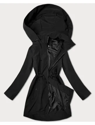 Tenká čierna dámska bunda J Style (16M9259-392) Tenká čierna dámska bunda J Style (16M9259-392)