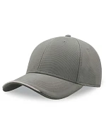 Atlantis Headwear Estoril-S 6-panelová čiapka s kšiltom 33.0230 sivá