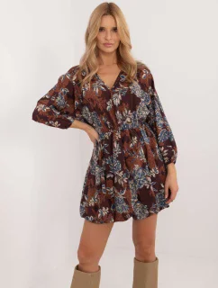 Šaty DHJ SK 19861 6.42 hnedé