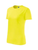 Klasické nové dámske tričko lemon