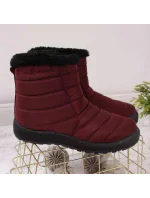 Dámske nepremokavé snehové topánky 9SN26-1467 EVE181C Burgundy - NOVINKY Dámske nepremokavé snehové topánky 9SN26-1467 EVE181C Burgundy - NOVINKY