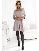 565-2 Elastické zateplené pančuchy na chladné dni - čierne