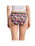 Dámske bavlnené nohavičky, 3 ks, DIM LES POCKETS COTTON SLIP 3x – DIM – červená Dámske bavlnené nohavičky, 3 ks, DIM LES POCKETS COTTON SLIP 3x – DIM – červená