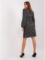 Šaty LK SK 509474 1.52P sivá čierna