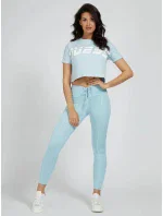 Dámske tričko O1GA03K8HM0 - G7FA mint - Guess Dámske tričko O1GA03K8HM0 - G7FA mint - Guess