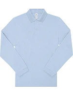 B&C My Polo 180 LSL Piqué – polokošeľa s dlhým rukávom 01.U425 blush blue B&C My Polo 180 LSL Piqué – polokošeľa s dlhým rukávom 01.U425 blush blue
